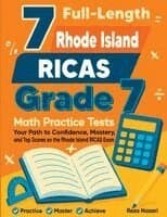 7 Full-Length Rhode Island RICAS Grade 7 Math Practice Tests