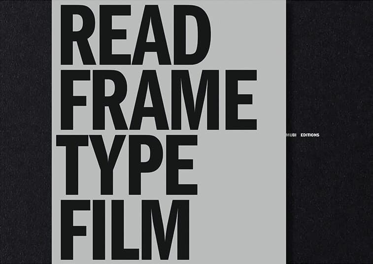 Read Frame Type Film
