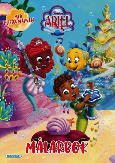 Målarbok Prinsessan Ariel