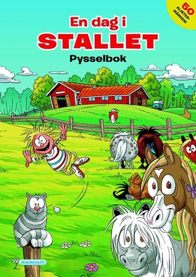 En dag i stallet - Pysselbok