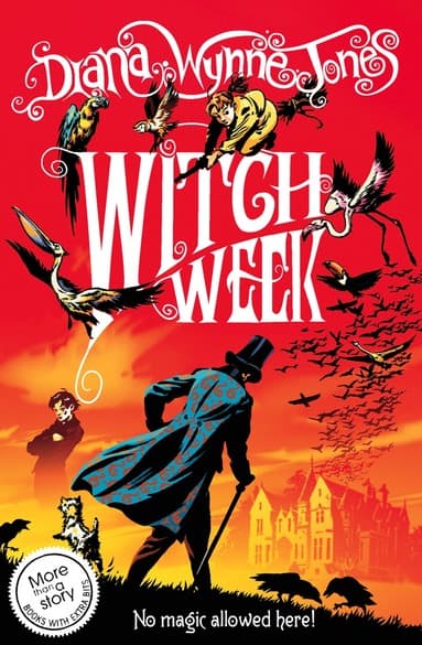 Omslag till boken Witch Week av Diana Wynne Jones