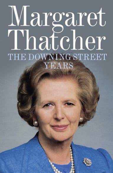 Omslag till boken Downing Street Years av Margaret Thatcher