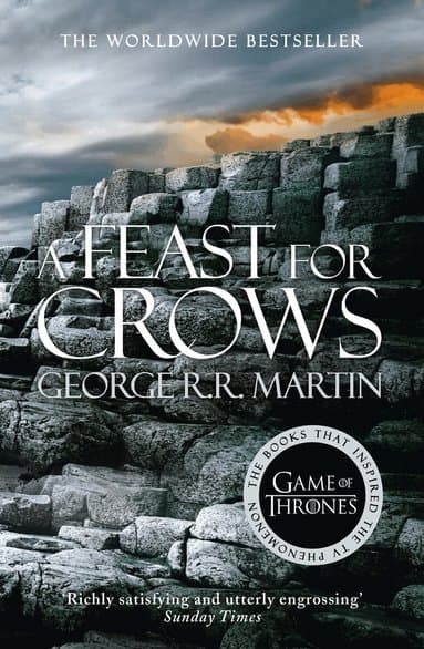 Omslag till boken Feast for Crows av George R. R. Martin