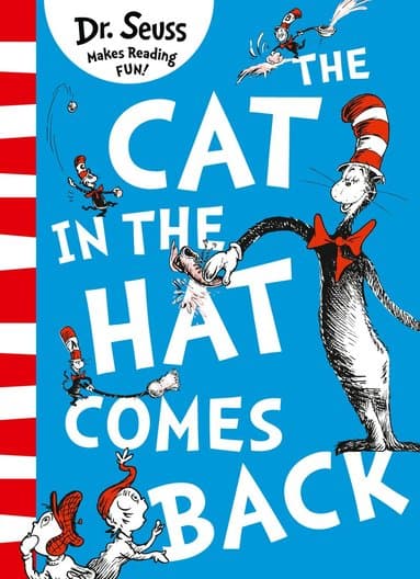 Omslag till boken Cat in the Hat Comes Back av Dr. Seuss