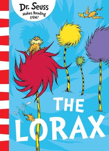 Omslag till boken Lorax av Dr. Seuss