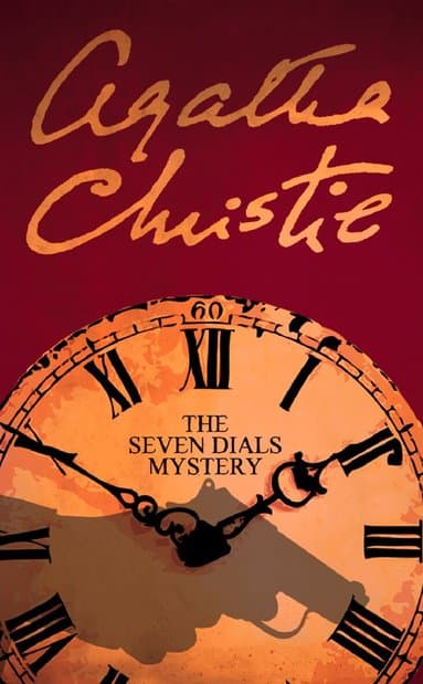 Omslag till boken Seven Dials Mystery av Agatha Christie