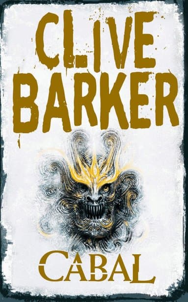 Omslag till boken Cabal av Clive Barker