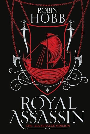 Omslag till boken Royal Assassin av Robin Hobb