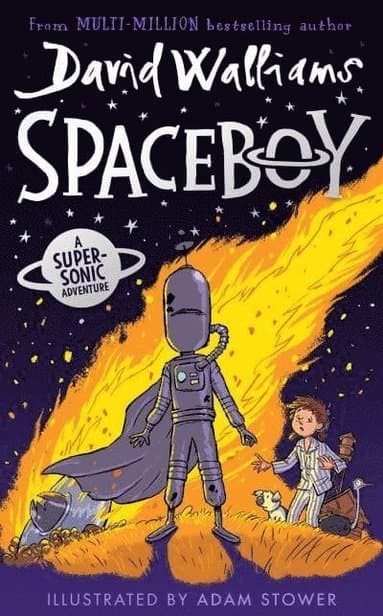 Omslag till boken Spaceboy av David Walliams