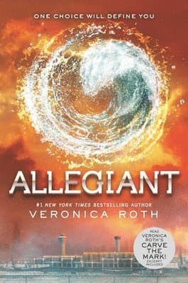 Omslag till boken Allegiant av Veronica Roth