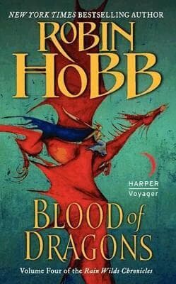 Omslag till boken Blood of Dragons av Robin Hobb
