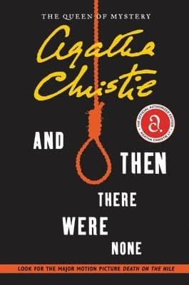 Omslag till boken And Then There Were None av Agatha Christie