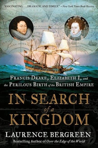 Omslag till boken In Search of a Kingdom av Laurence Bergreen