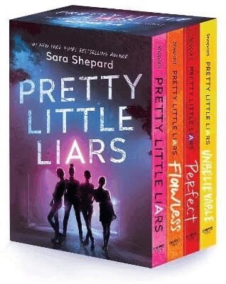 Omslag till boken Pretty Little Liars av Sara Shepard