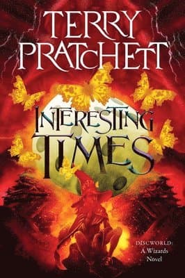 Omslag till boken Interesting Times av Terry Pratchett