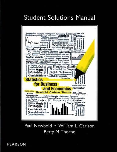 Student Solutions Manual for Statistics for Business and Economics