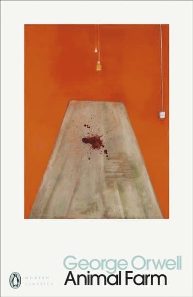 Omslag till boken Animal Farm av George Orwell