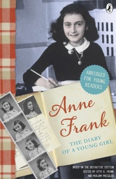 Omslag till boken Diary of Anne Frank (Abridged for young readers) av Anne Frank