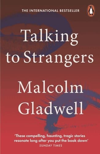Omslag till boken Talking to Strangers av Malcolm Gladwell