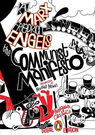 Omslag till boken Communist Manifesto av Karl Marx