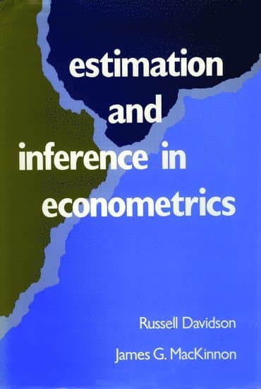 Estimation and Inference in Econometrics