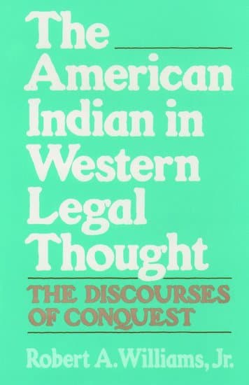 The American Indian in Western Legal Thought