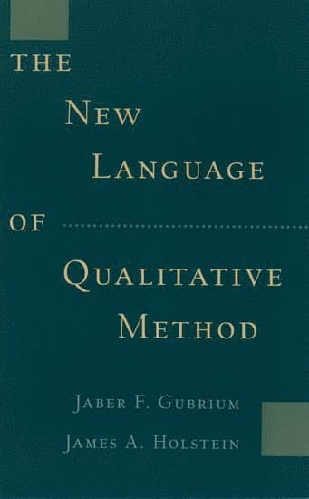 New Language of Qualitative Method
