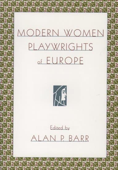 Modern Women Playwrights of Europe