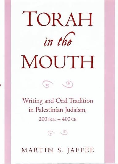 Martin S Jaffee best book