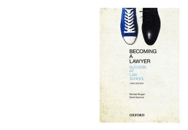 Becoming a Lawyer: Success at Law School