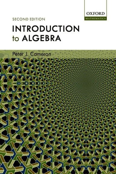 Peter J Cameron best book