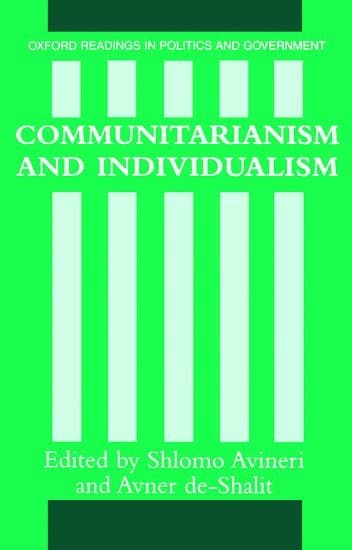 Communitarianism and Individualism