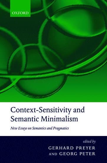 Context-Sensitivity and Semantic Minimalism