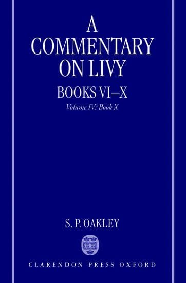 A Commentary on Livy, Books VI-X