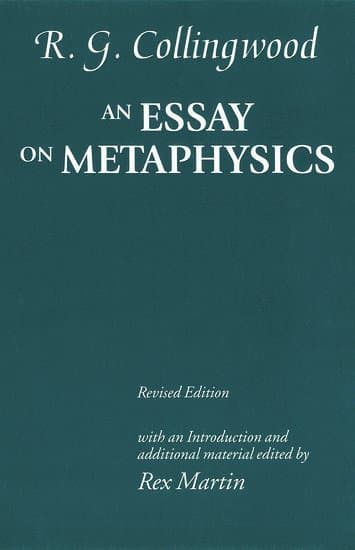 An Essay on Metaphysics