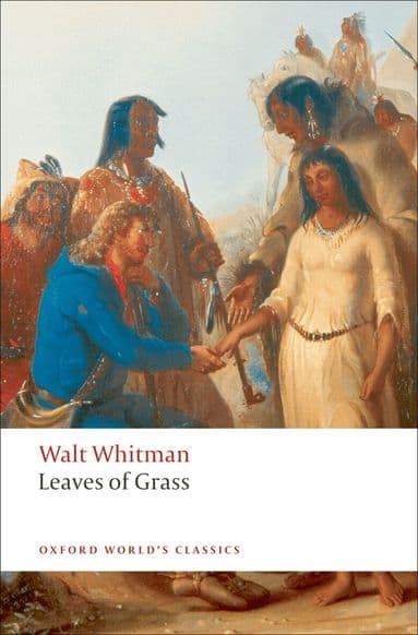 Omslag till boken Leaves of Grass av Walt Whitman