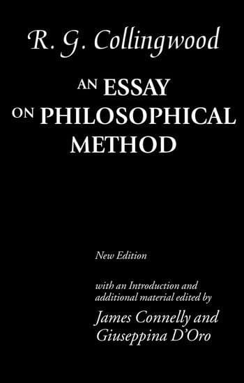 An Essay on Philosophical Method