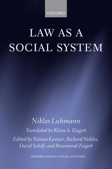 Law as a Social System