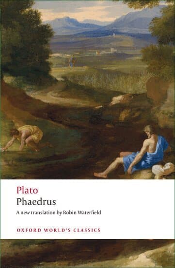 Omslag till boken Phaedrus av Plato