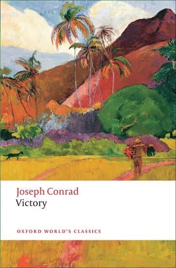 Omslag till boken Victory av Joseph Conrad