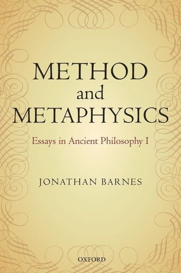 Method and Metaphysics