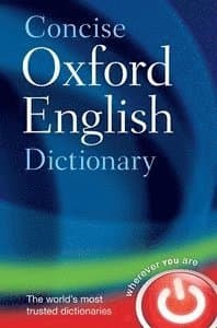 Concise Oxford English Dictionary