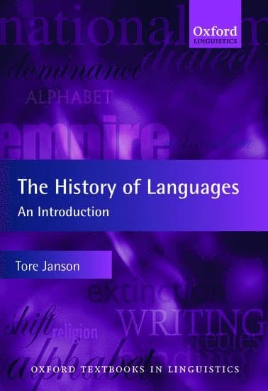 Omslag till boken The History of Languages av Tore Janson
