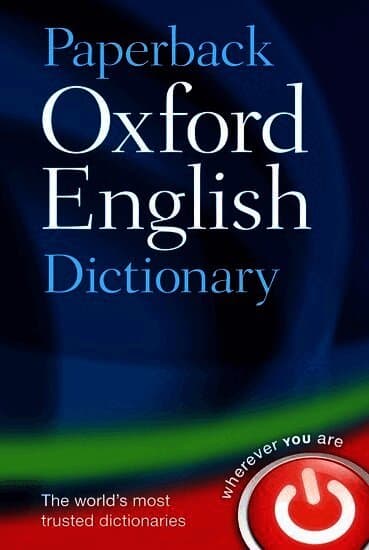 Paperback Oxford English Dictionary