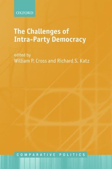 The Challenges of Intra-Party Democracy