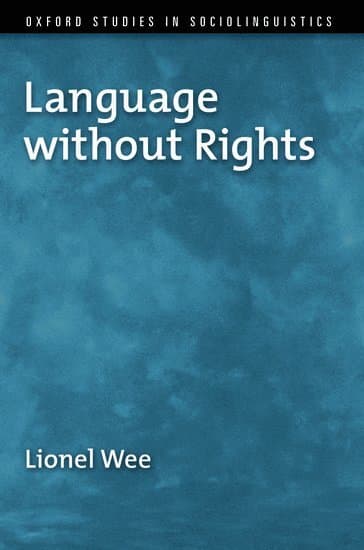 Language without Rights