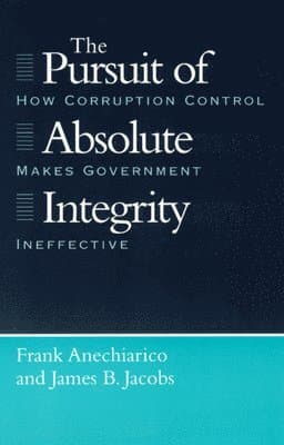 Frank Anechiarico best book