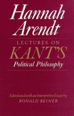 Lectures on Kant's Political Philosophy