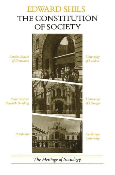 Constitution of Society