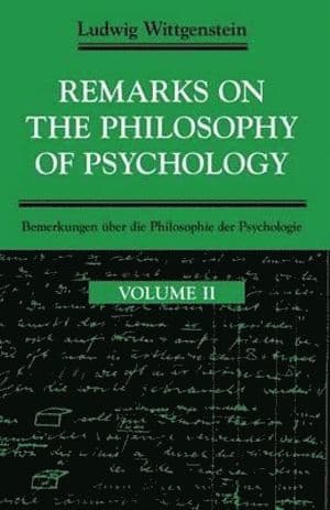 Remarks on the Philosophy of Psychology